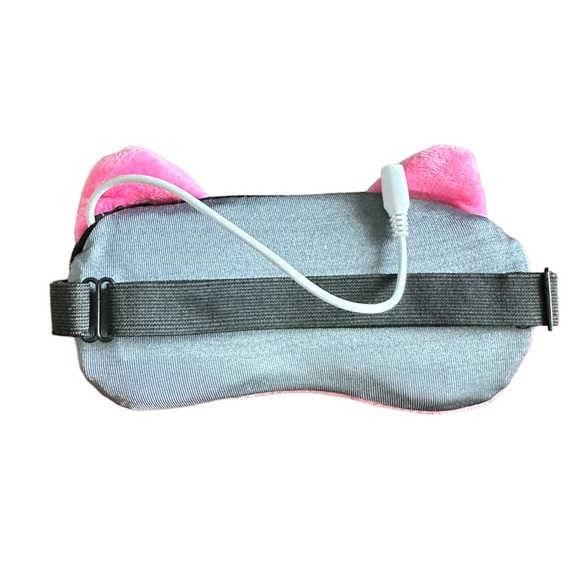 Cozy Pink Cat Heated Eye Mask for Relaxation & Sleep - Picture 4 of 8